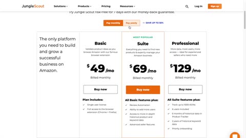 How to Sign up for Jungle scout Part. 07