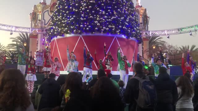 California’s Great America WinterFest Christmas Tree Lighting Part III 11月25日2022年