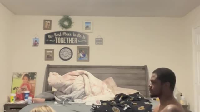 Pregnant Woman Plays Prank on Partner