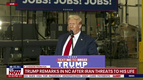 BREAKING: Donald Trump Says Iran should be BLOWN UP after threats made on his life