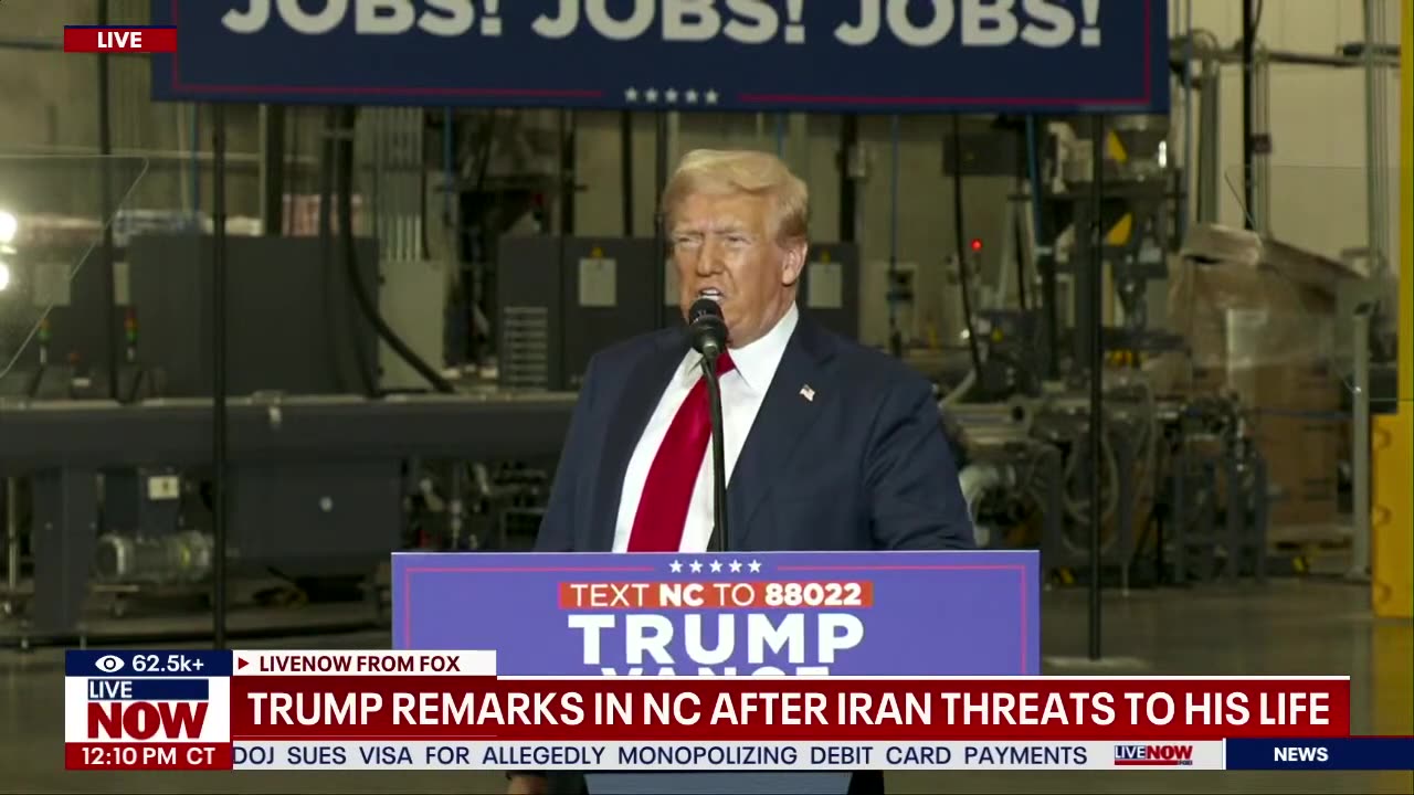 BREAKING: Donald Trump Says Iran should be BLOWN UP after threats made on his life