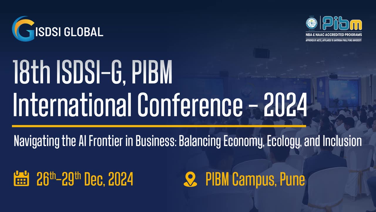 Welcoming the Participants of the 18th ISDSI-G Conference ft. Dr. Ravi Jain, ISDSI Secretary | PIBM