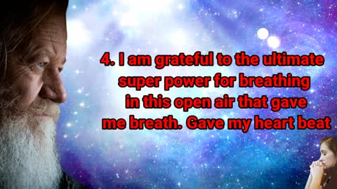 info Video Title First psychology morning affirmation gratitude