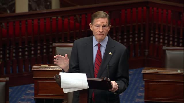 Sen. Blumenthal speaks on Sandy Hook 10th anniversary