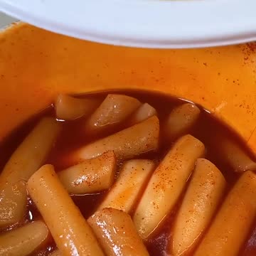 corn cheese tteokbokki #asmr #koreanfood