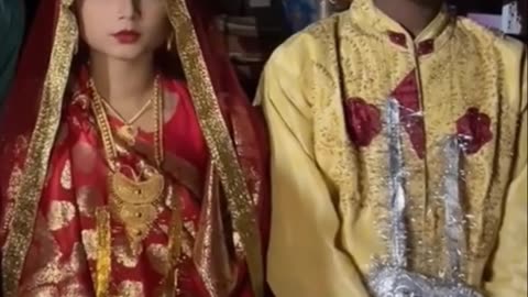 সারা বাংলাদেশে বাল্যবিবাহ এখনো থেমে নেই।#marriage