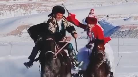 National tradition of Kazakhstan.