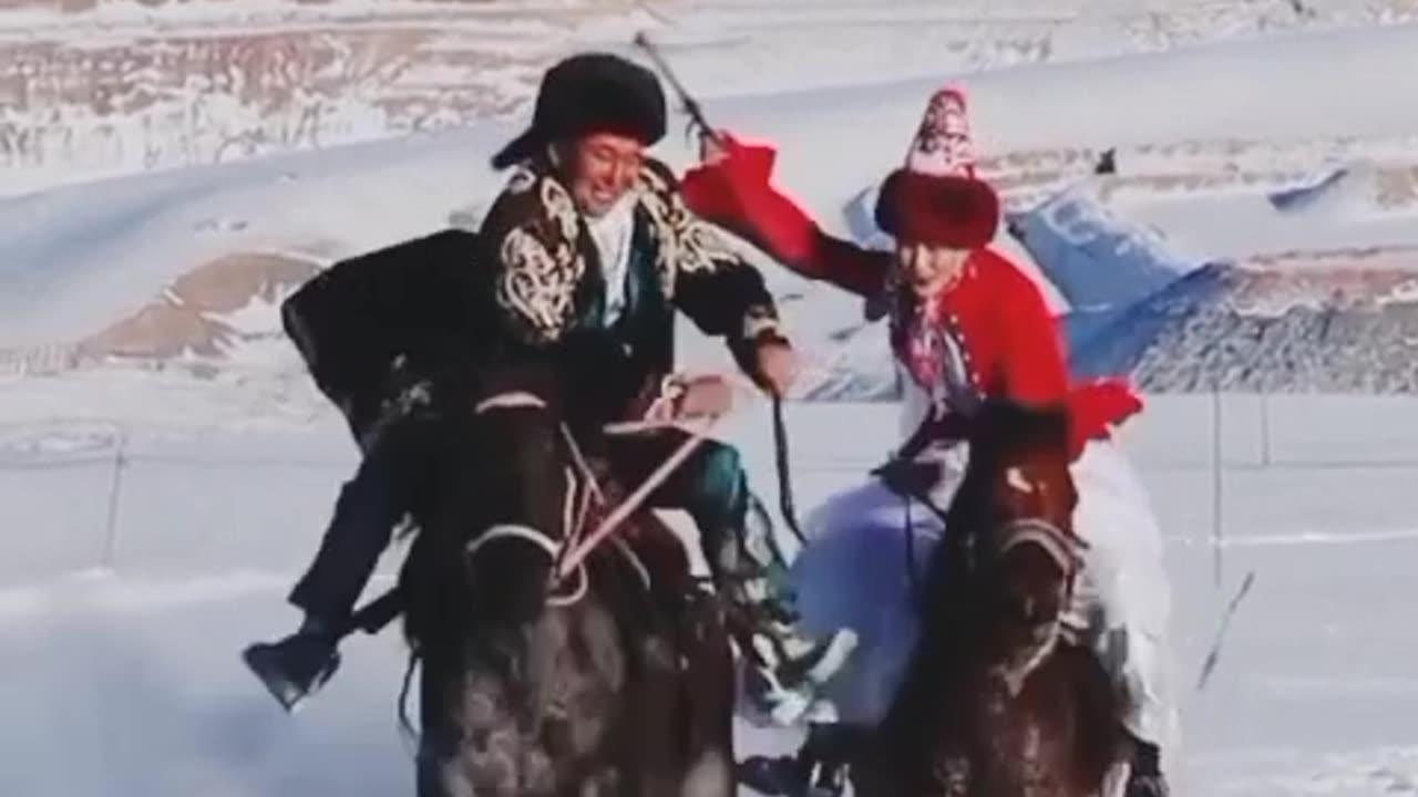 National tradition of Kazakhstan.