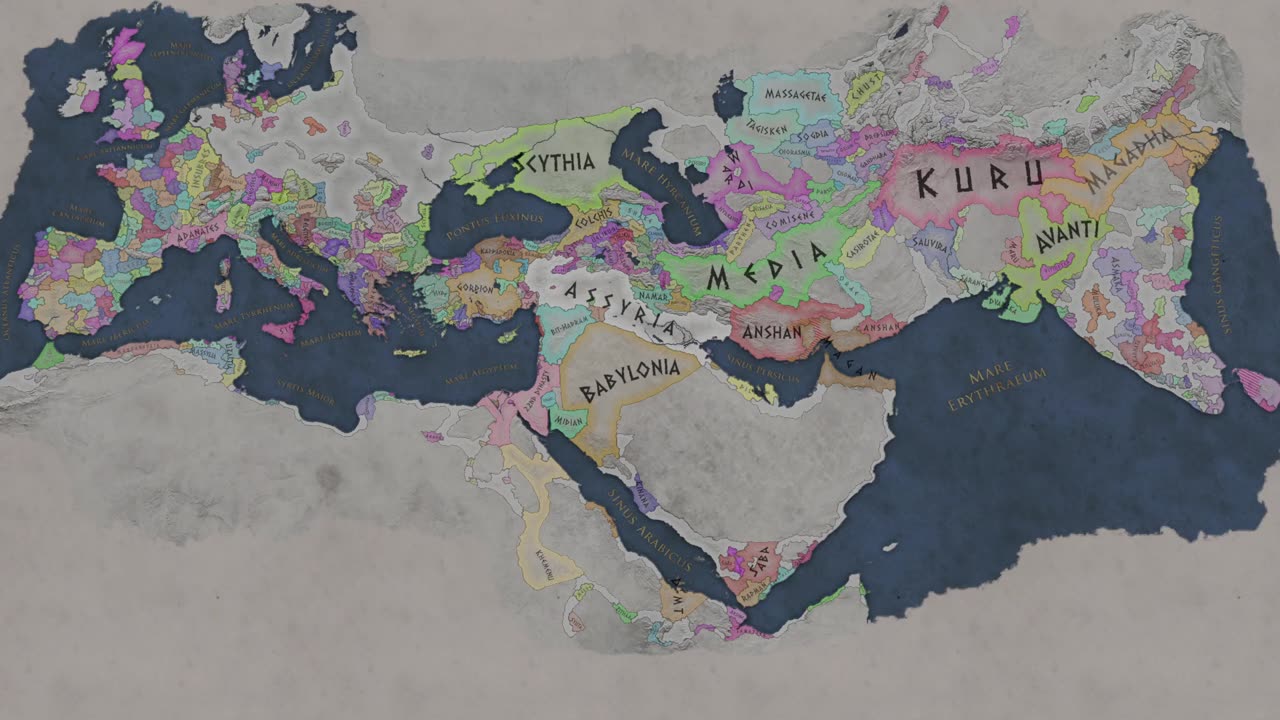 Imperator Rome Timelapse: Age of Iron