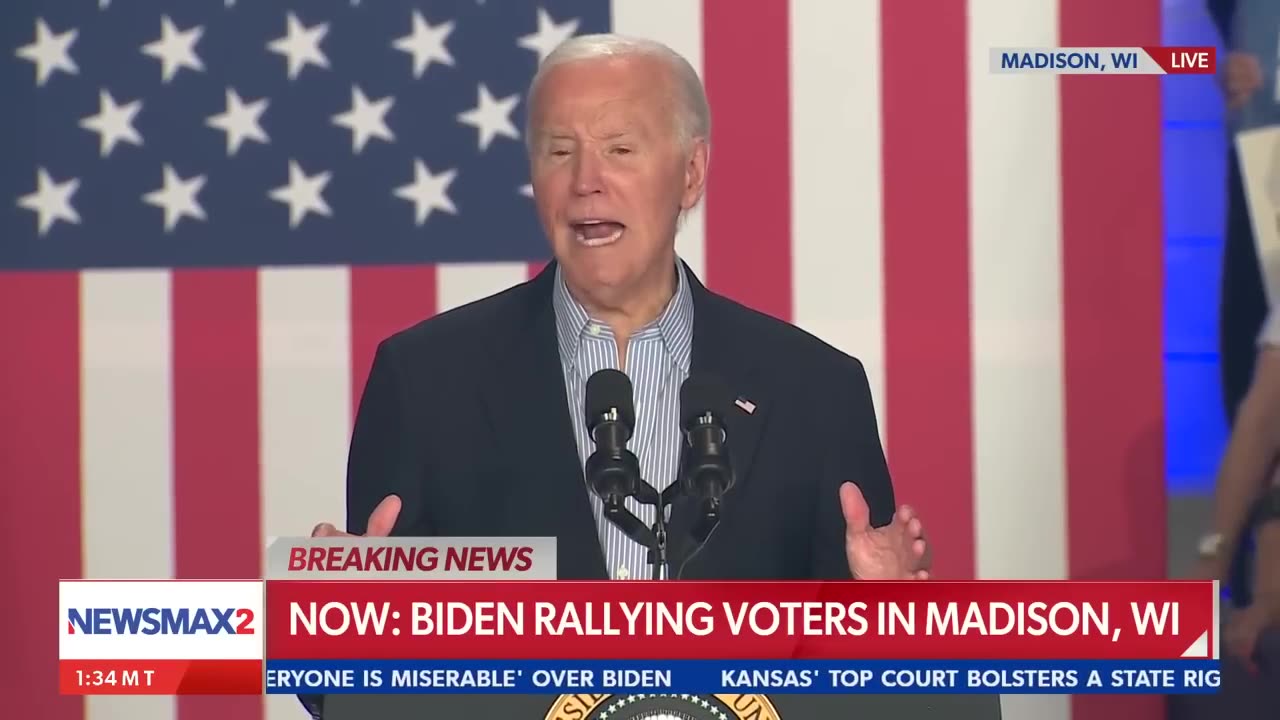 President Biden: I'm running and going to win again