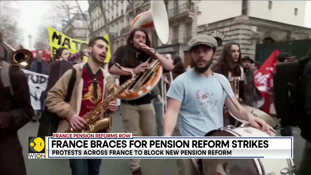 France braces for Pension Reform strikes - Latest English News - WION