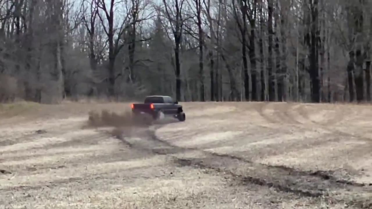 Fake Commercial -Truck on Square wheels drives 50mph