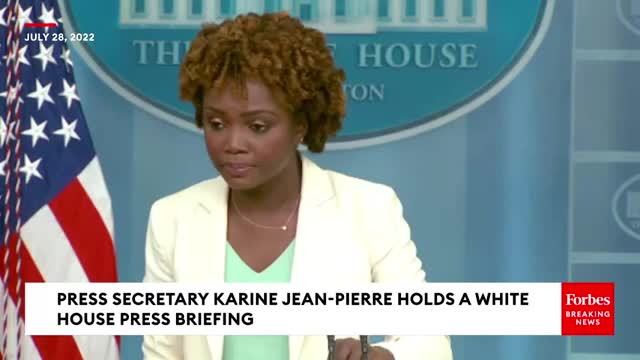 Karine Jean-Pierre Is Grilled After Polls Show Biden Has Lost All Support