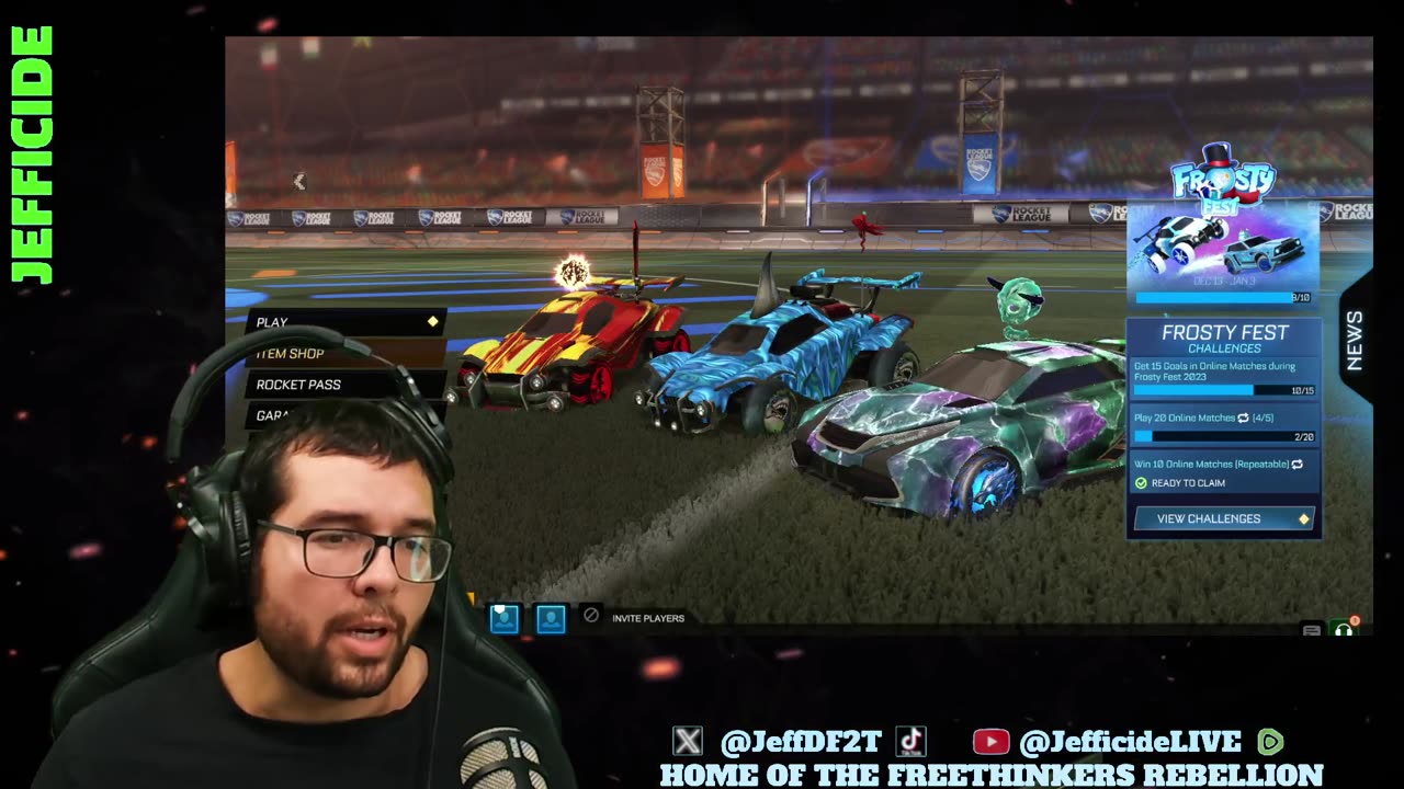 Freethinkers Rebellion chat Gaming stream