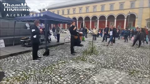 Scharfe Kritik gegen Lockdowns von Links - Freiheitsversammlung München 20.6.20 (3) ReUpload