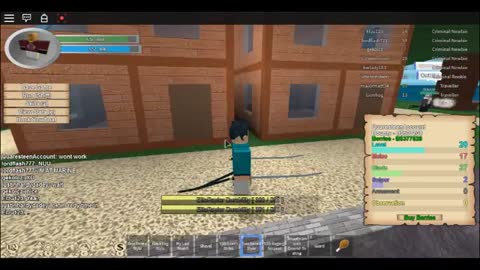 Roblox-One Piece Golden Age A RKing Video