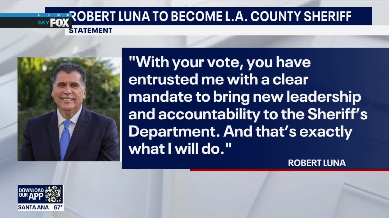 Sheriff Villanueva concedes defeat to Robert Luna