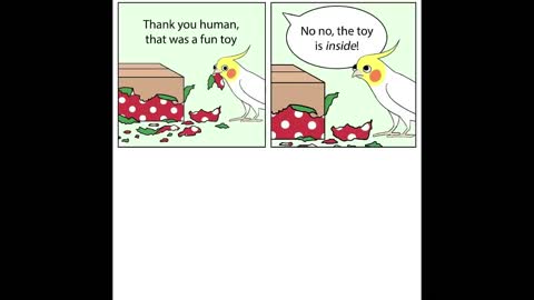 Comics With A Parrot Twist