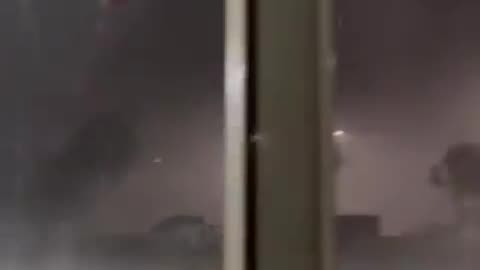 Incredible monsoon thunderstorm wreaks havoc in North Mesa, Arizona.