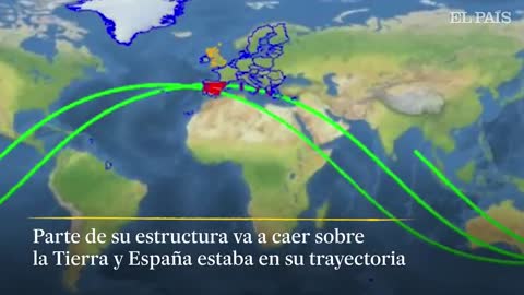 Así despegó el cohete chino que pudo caer en España