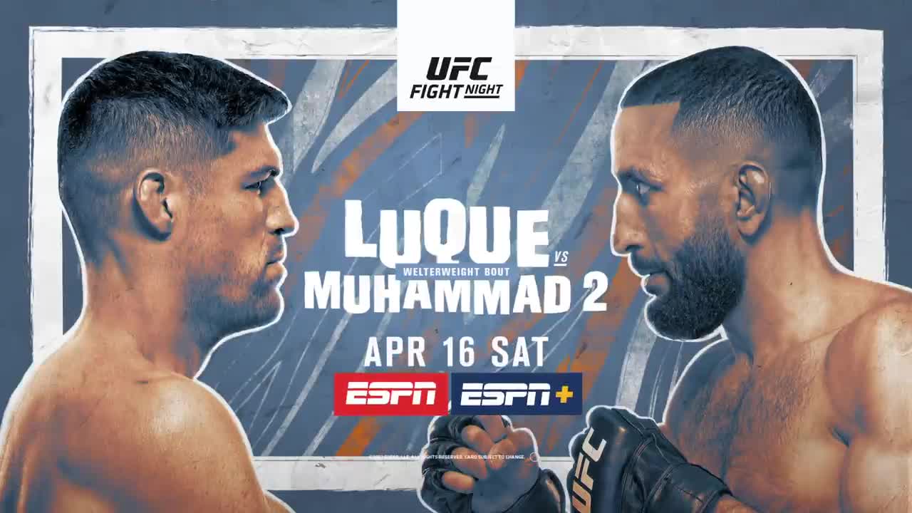 UFC Vegas 51: Luque vs Muhammad 2 - April 16 | Fight Promo