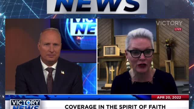 VICTORY News 4/20/22 -11 a.m. CT: It's Spiritual Warfare (Michele Woodhouse)