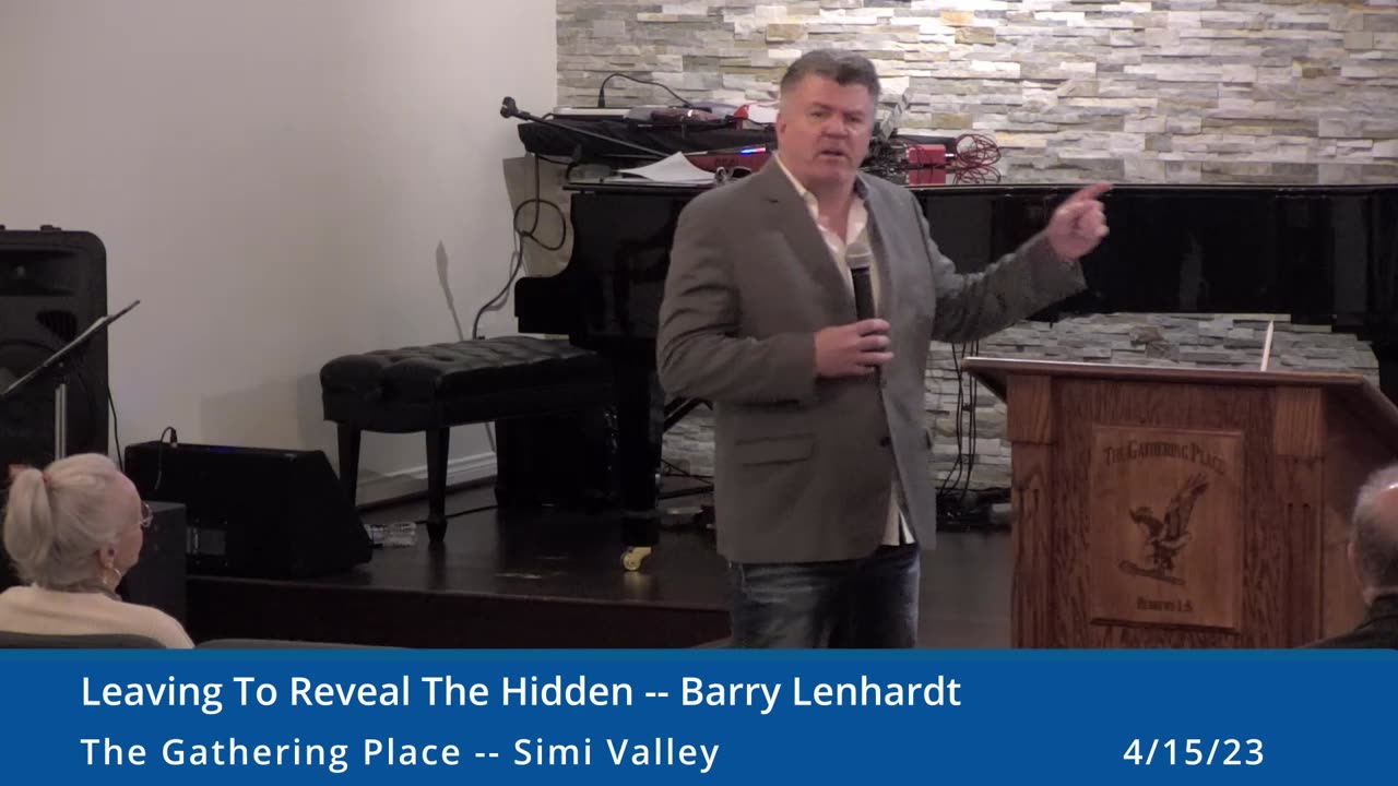 Leaving To Reveal The Hidden - Barry Lenhardt