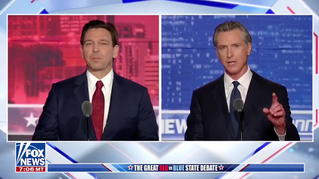 Gavin Newsom tells Ron DeSantis: neither of us will be the nominee for our party in 2024