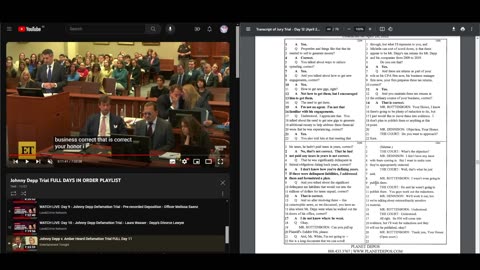 Couples react: Depp vs Heard transcripts of the trial day 11 (part 1)
