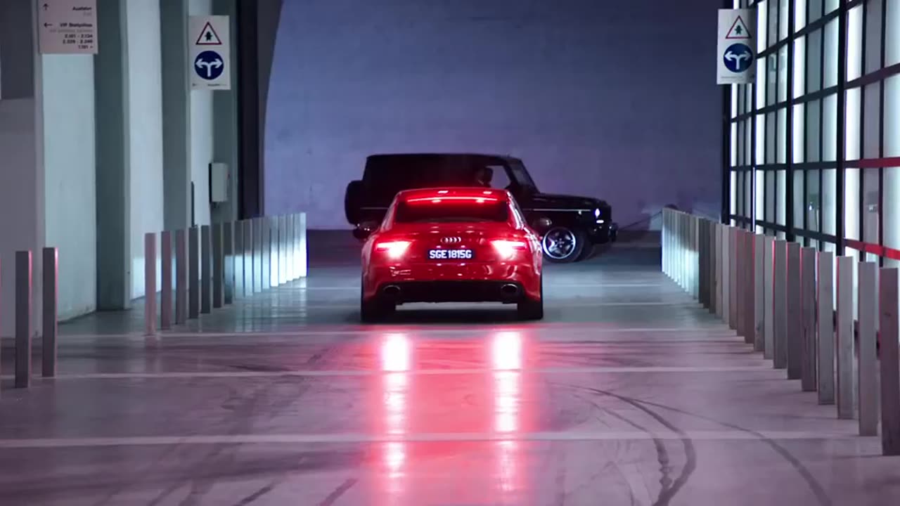 Hitman Agent 47 ,,Audi_ scene.