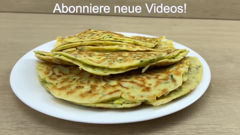 Just rub the zucchini and add the eggs! I cook several times a day
