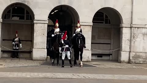 Queen’s Guard Horse Goes Crazy