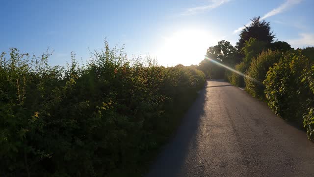 Walking to Donnington castle. Speedlapse. GoPro