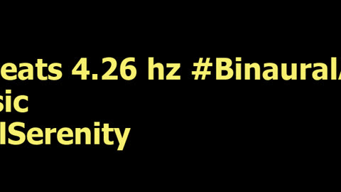 binaural_beats_4.26hz_AudioSphereSonicHealing BinauralSilence AudioRelaxation