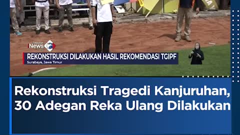 Rekonstruksi Tragedi Kanjuruhan, 30 Adegan Reka Ulang Dilakukan