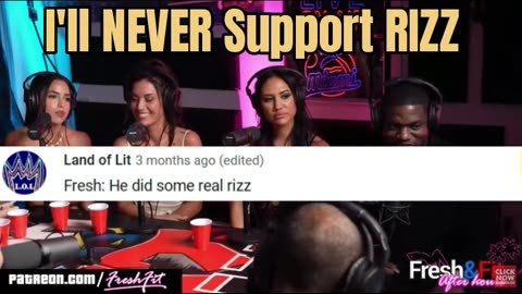 I'll NEVER Support RIZZ
