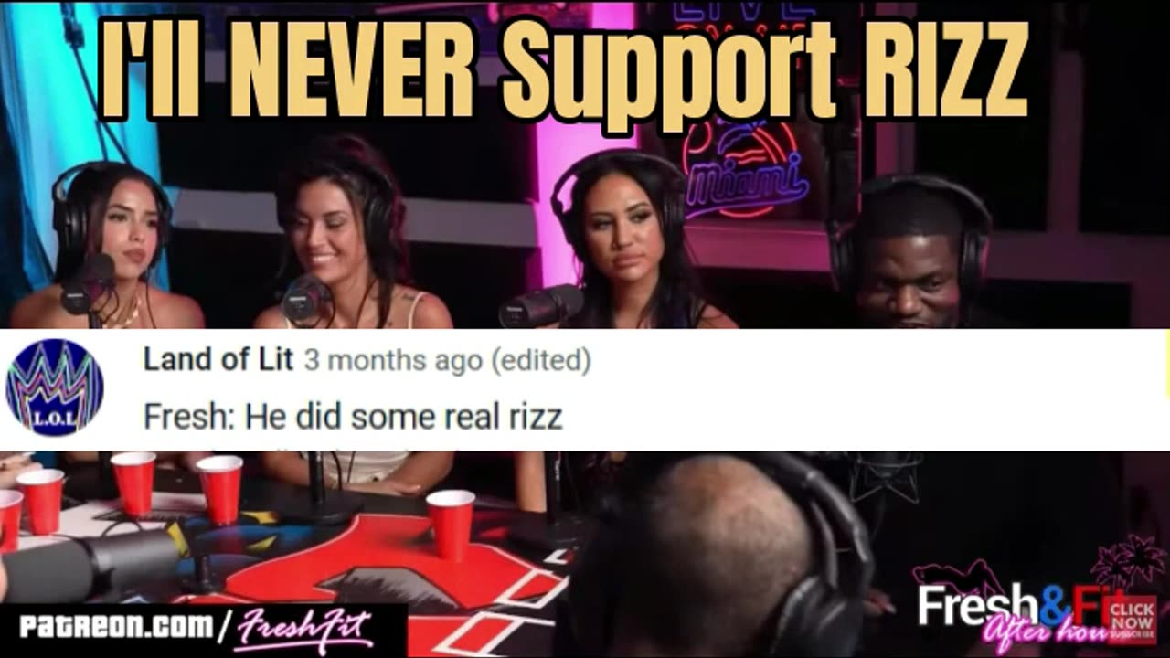 I'll NEVER Support RIZZ