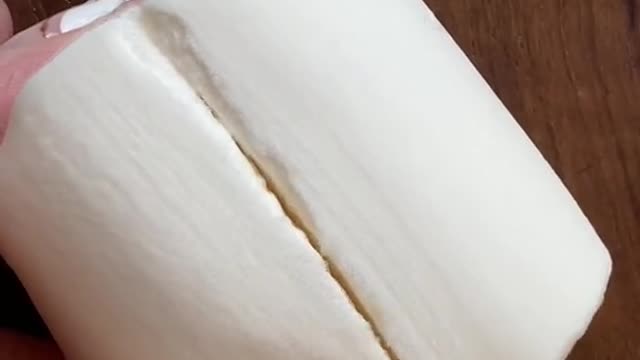 Testing the sharpness of my razor brand's blades on marshmallows.