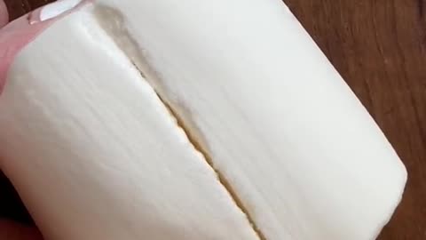 Testing the sharpness of my razor brand's blades on marshmallows.