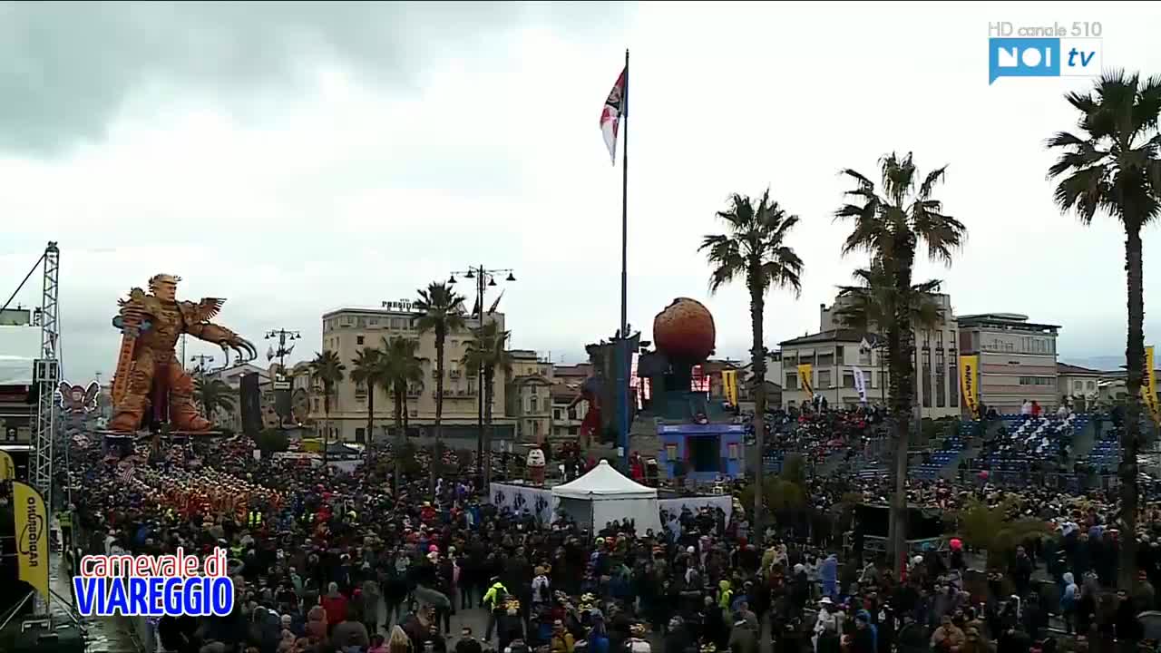 Trump float at Viareggio Carnival