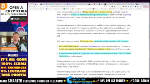 2ND LARGEST GLOBAL PAYMENTS LAUNCHES FIAT-CRYPTO ON RAMP. 2023 GAME CHANGER!😧