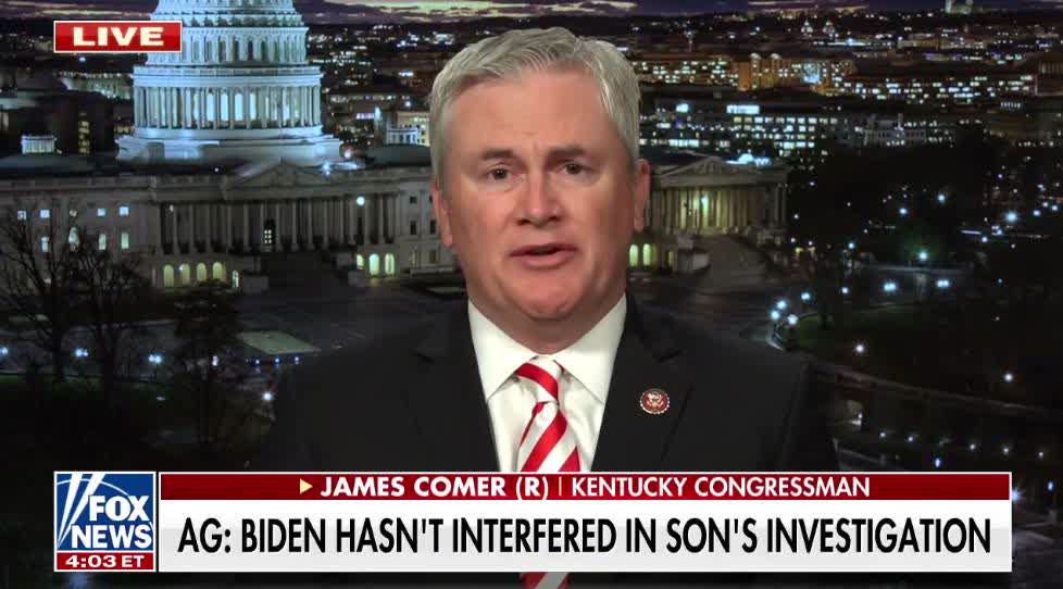 Congressman Deems Hunter Biden a 'National Security Threat' as Calls for Special Counsel Grow