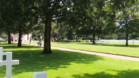 American Cemetery in Normandy, France