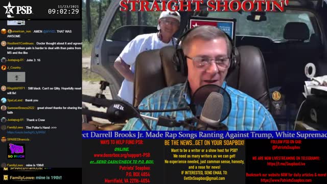 2021-11-23 09:00 EST - Straight Shootin': with Thumper