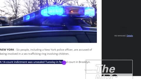 NY Cop Involved In ChiId Trafficking Ring