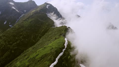 Mountain Water fall