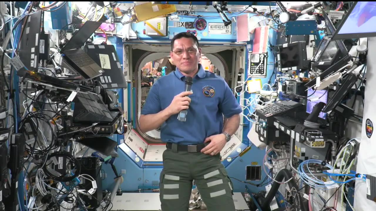 Astronaut Frank Rubio Calls NASA Leadership From Space (Official NASA Broadcast)