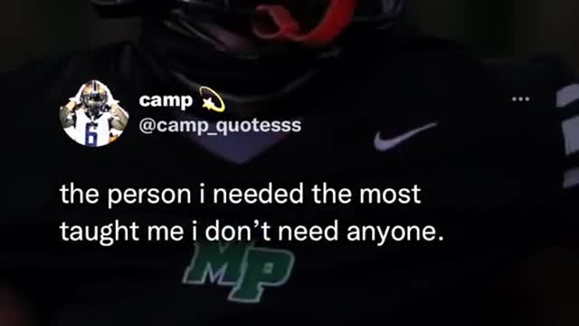 Self-cultivation in football players
