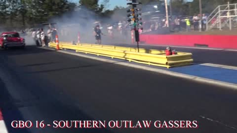 JESSMONI | GBO16 PART 2 |SOUTHERN OUTLAW GASSERS |RACERS DELITE | MOBIL DRAGWAY