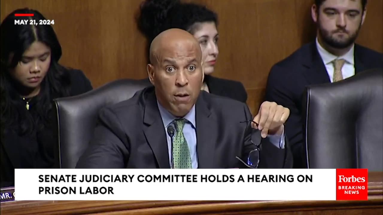 Do They Apply In Prison-- Cory Booker Grills Witnesses On The Lack Of Labor Safety Behind Bars